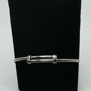 950 Sterling Silver Expandable Bangle